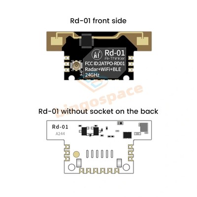 Rd 01 24G Radar Human Body Senser Module Radar+WiFi+BLE millimeter wave sensor