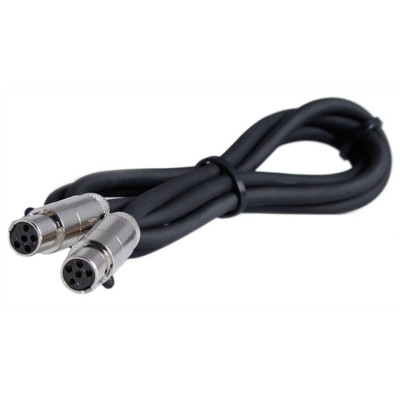 Rugged Radios CS-5P-12 12' Foot Straight Cord 5 Pin Headset to Intercom Cable