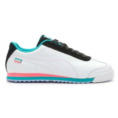 

Puma Roma Basic Fd Мужские белые кроссовки на шнуровке Повседневная обувь 38905601, Белый, Puma Roma Basic Fd Lace Up