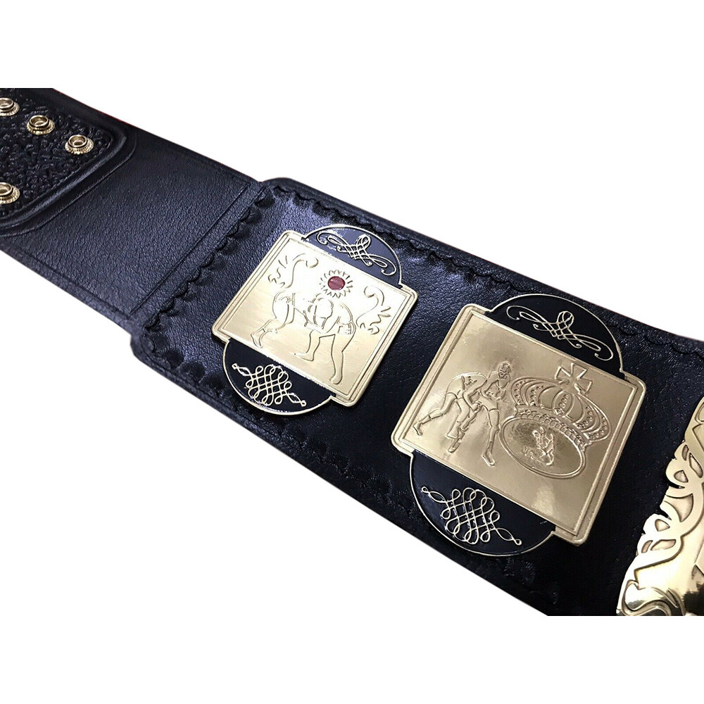 NWA Western States Heavyweight Wrestling Championship Belt Adult Size Replica - Picture 2 of 4