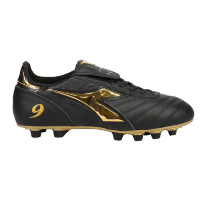 Diadora Brasil#9 Italy Lt+ Mdpu Firm Ground Soccer Cleats Mens Black Sneakers At