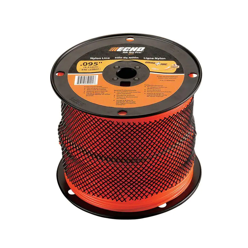 ECHO Trimmer Line 0.095 In x 846 Ft Cross Fire Spool HeavyDuty Weed Eater String