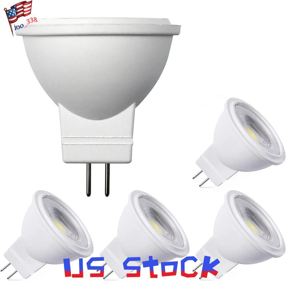 MR11 LED Spotlight DC 12V GU4 Bi-Pin Equivalent Bulb Light Lamp White&Warm White
