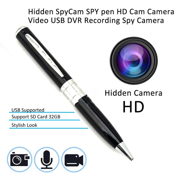 New Mini Pocket Pen Camera Hidden 1080P HD Video Recorder Portable Nanny Camera - Image 3