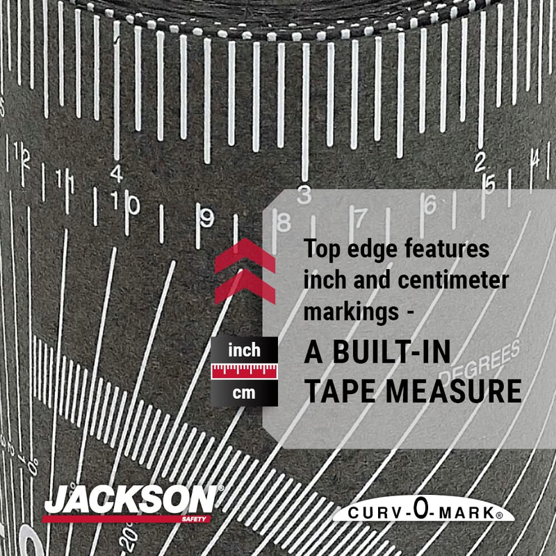 Pipe Measure Tool &ndash; Wrap around Tape, Flex Angle Measuring and Marking Gauge for