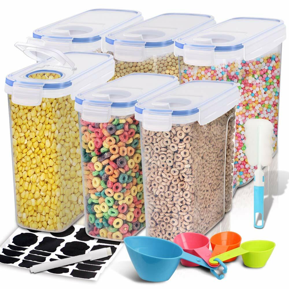 Cereal Container Airtight Dry Food Storage Containers Bpa Free