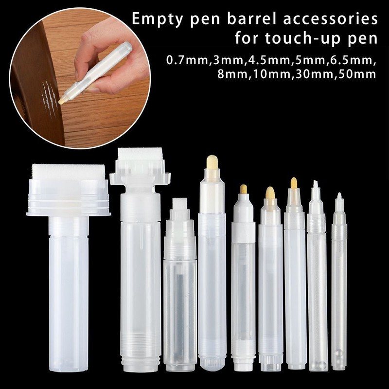 Transparent Liquid Chalk Marker Empty Rod Paint Pen Accessor
