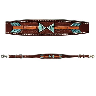 BE Bar H Equine American Leather Horse Saddle Tack One Ear Headstall | Breast