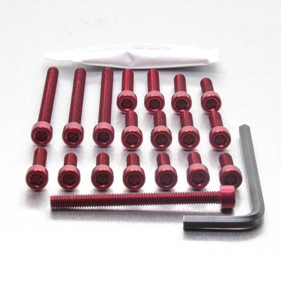 put品 Kawasaki ZX400C Race Spec Red Fastener Kit | eBay