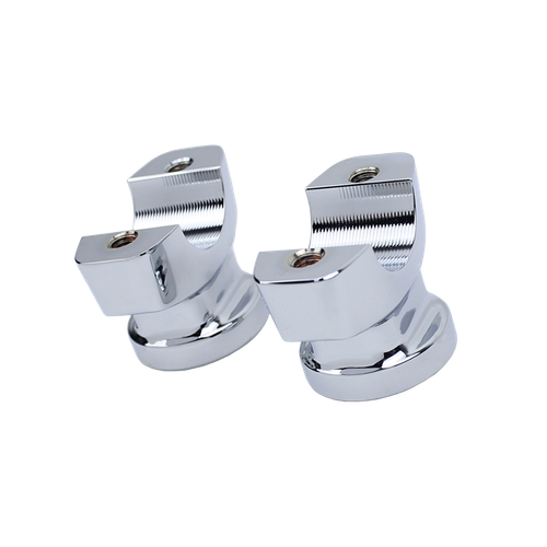 Chrome Handlebar Risers Kit for Harley 2013-23 Breakout FXSB FXBR FXBRS w/ 1.25"