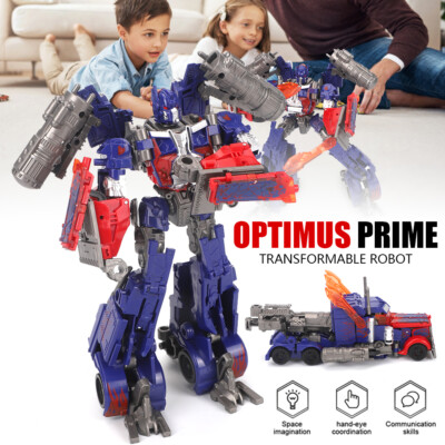 2In1 Transformator Optimus Prime Action Figur Spielzeug Transformer Auto Roboter