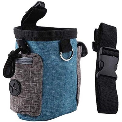 NALCY Dog Training Bag, Dog Treat Bag, Portable Puppy Treat Bag with Poop Bag