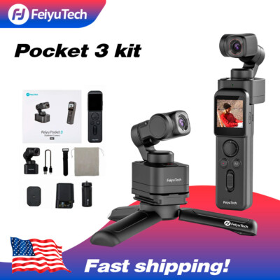Feiyutech Pocket 3 kit Remote Handle Camera 4K 60FPS Camera with Handheld New