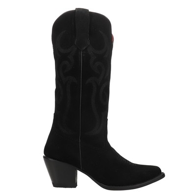 Pre-owned Ferrini Quinn Snip Toe Cowboy Womens Black Casual Boots 8486104
