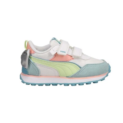 

Puma Rider Fv Bow Slip On Toddler Girls Белые кроссовки Повседневная обувь 38788102, Белый, Puma Rider Fv Bow Slip On Toddler