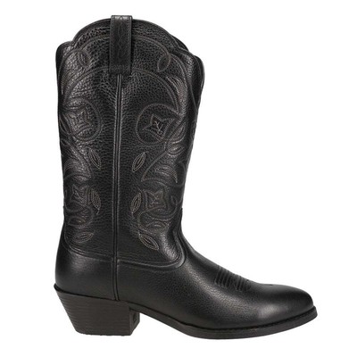 

Женские черные классические ботинки Ariat Heritage без застежек 10001037, Черный, Ariat Heritage Pull On