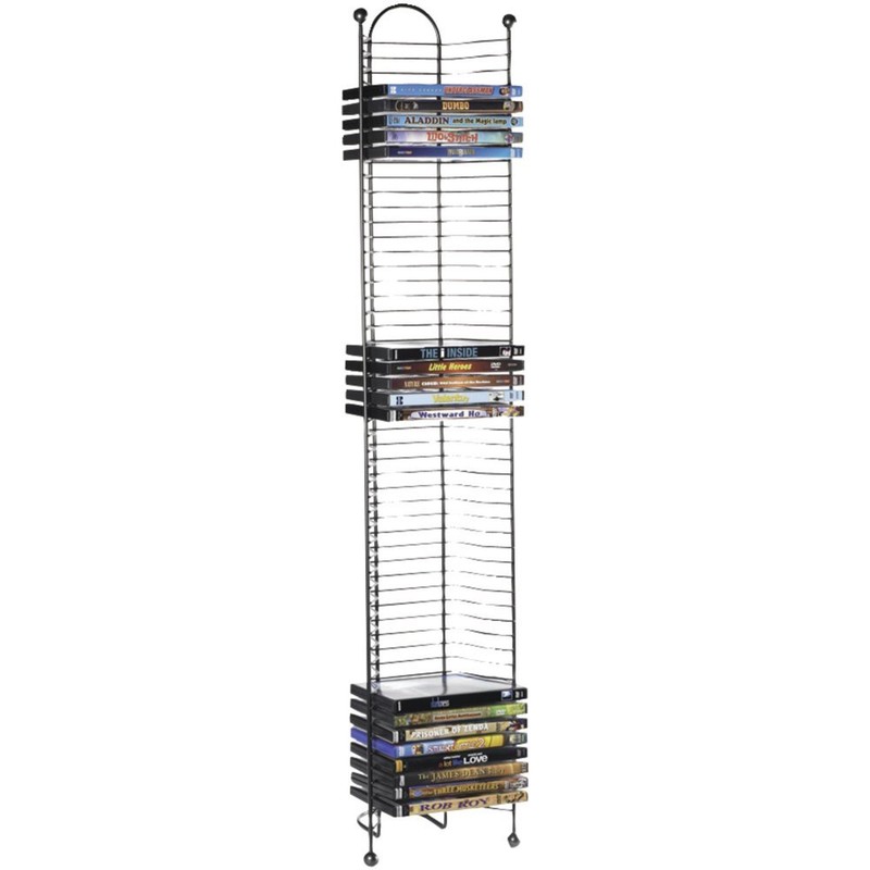 Organizer Rack Shelf Holder Storage Media