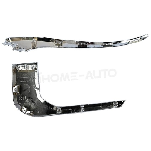 Front Grille Bumper Molding Trim Set For Mitsubishi Outlander Sport 2020-2022