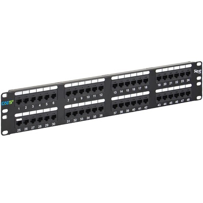 Icc Icmpp0485e Patch Panel Cat 5e 48-Port 2 Rms