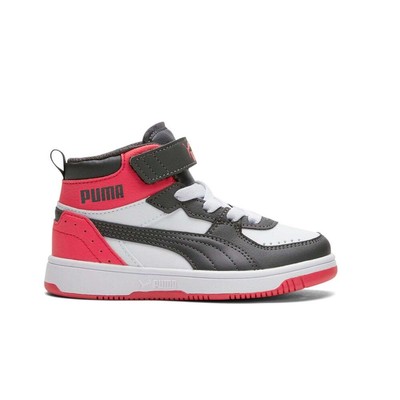 

Puma Rebound Joy High Top Youth Boys Белые кроссовки Повседневная обувь 37468816, Белый, Puma Rebound Joy High Top Youth