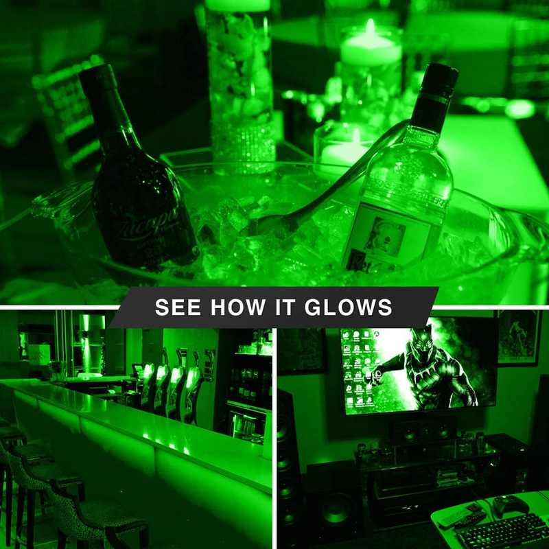 2 Pack Filament LED Red Light Bulbs Green Light Bulb &ndash; A19 E26 8W 60 Watt Equiva