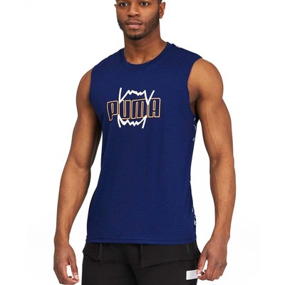 

Мужская майка Puma Triple Double Scoop Neck, размер  530544-04, Синий, Puma Triple Double Scoop Neck Tank Top