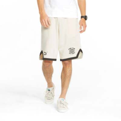 

Мужские шорты Puma Team 8 дюймов, белые повседневные спортивные штаны 536794-65, Off white, Puma Team 8" Shorts