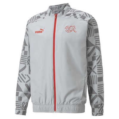 Куртка Puma Sfv Prematch на молнии Мужская серая Повседневная спортивная верхняя одежда 76741702