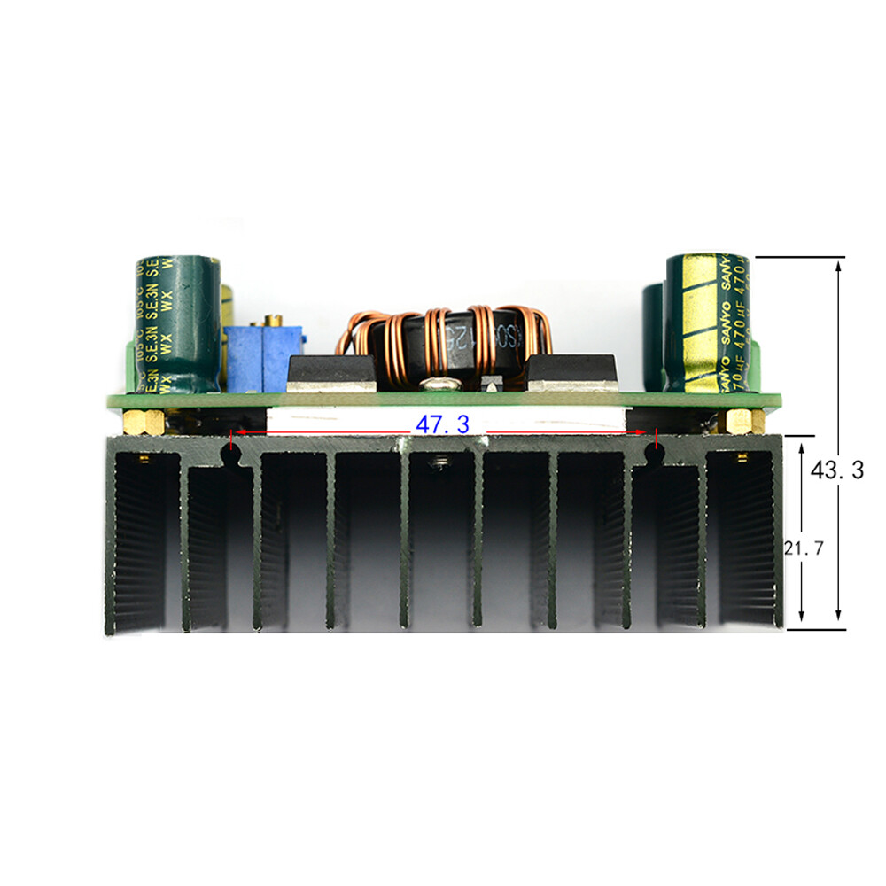 DC-DC Convertor Max 300W High Power Solar Charging Step-Up/Down Power Board