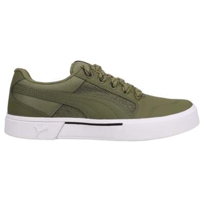 Мужские зеленые кроссовки Puma CRey Lace Up Повседневная обувь 385581-01