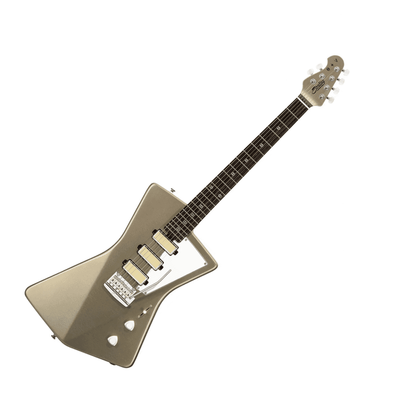 Sterling by Music Man St. Vincent Goldie Electric Guitar Cashmere