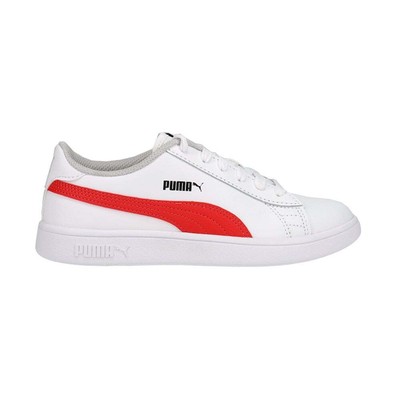 

Кроссовки Puma Smash V2 L Youth Boys, размер 13,5 м, повседневная обувь 365324-34, Белый, Puma Smash V2 L Youth