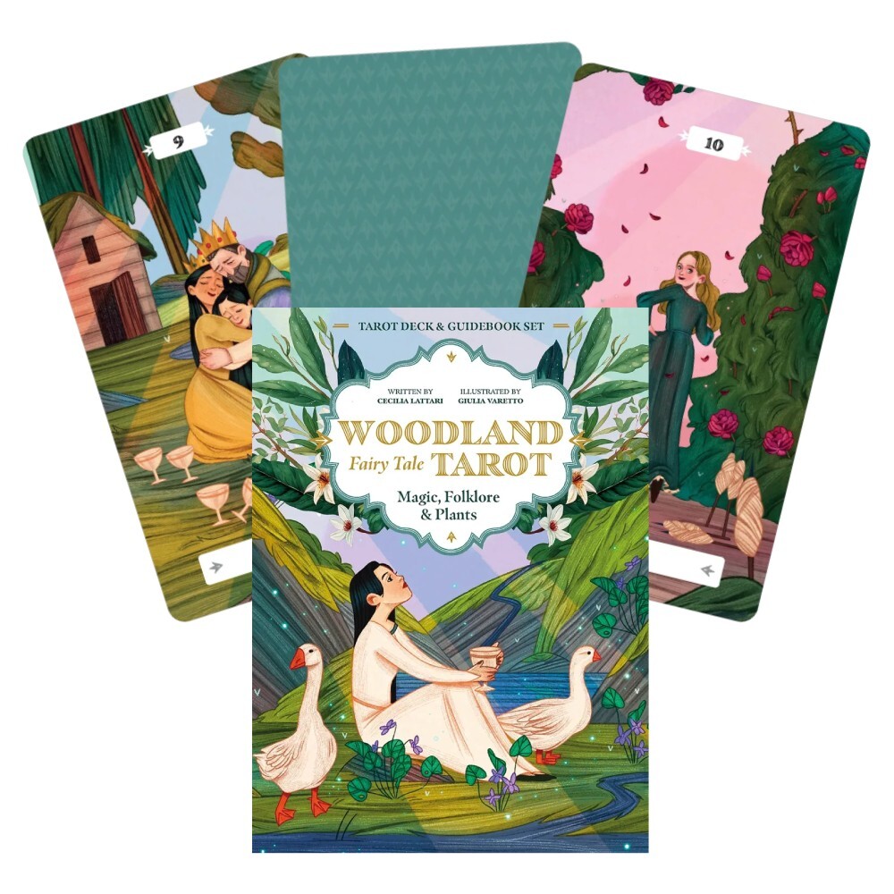 Woodland Fairy Tale Tarot Cards Deck Guidebook Us Games