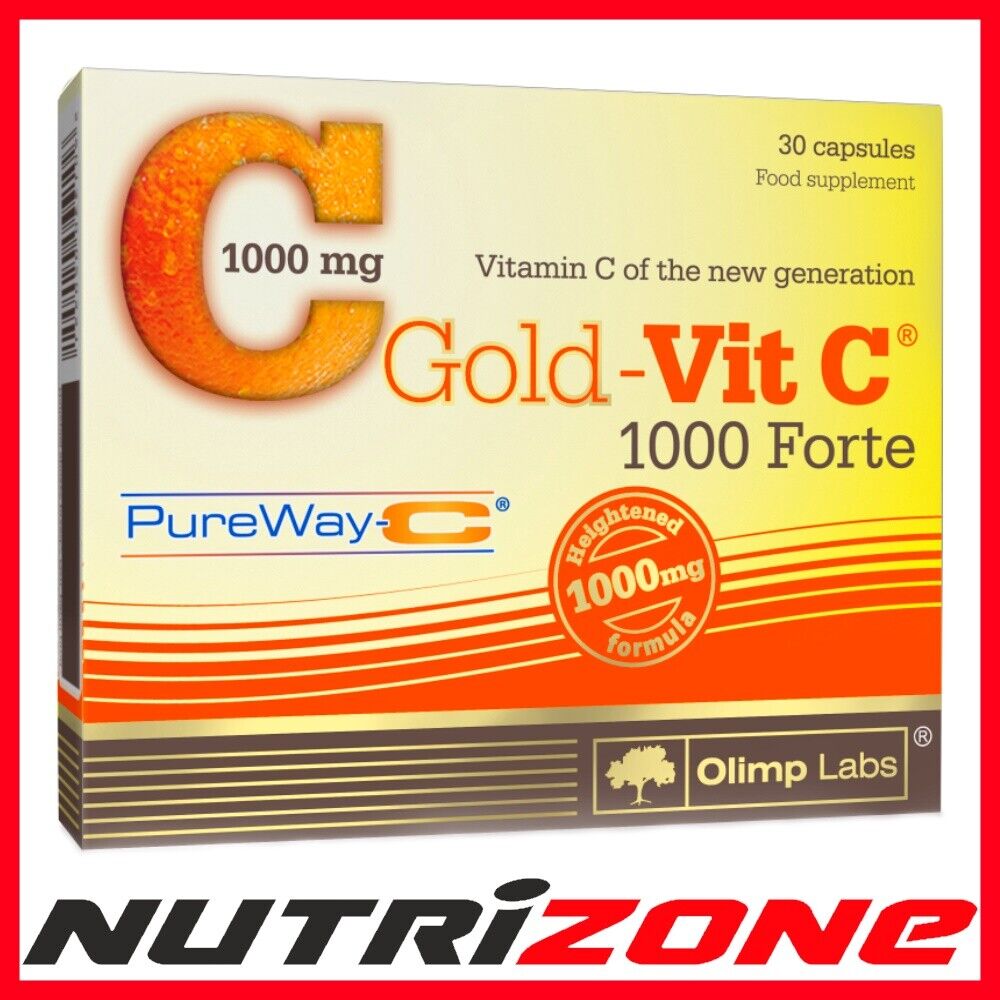 OLIMP GOLD VIT C Vitamin C 1000mg FORTE Antioxidant Immune System Booster Caps