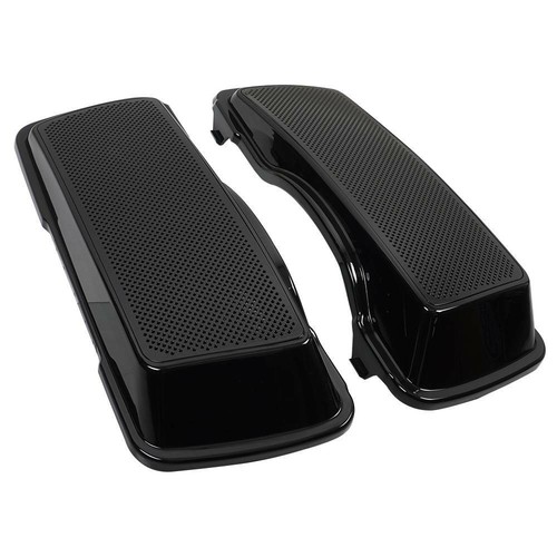 Saddlebag TRIPLE 6.5" Inch Speaker Lids for 1993-2013 Harley Touring Bagger New