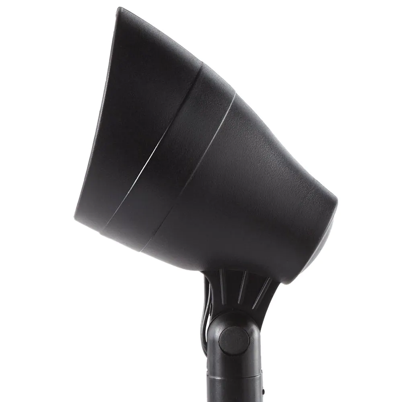Solar Powered Spotlight with Remote Panel 3-Pack Outdoor Black LED Walkway Light