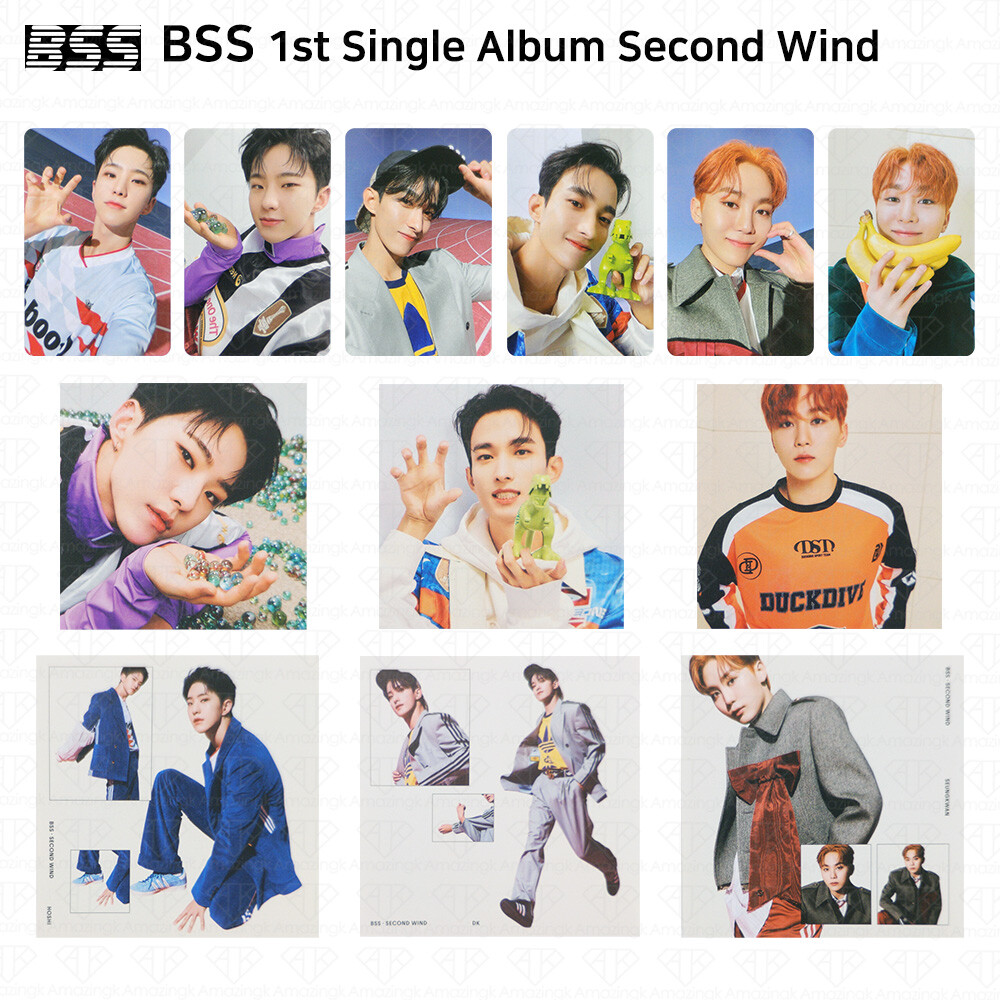 BSS of SEVENTEEN 1st Single Second Wind Photocard Habit
