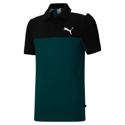 

Рубашка поло с коротким рукавом Puma Ess Jersey Block Cat мужская зеленая повседневная 67055624, Зеленый, Puma Ess Jersey Block Cat Short Sleeve Polo Shirt