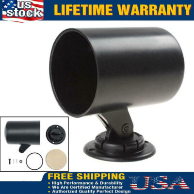 2'' Universal Single Swivel Gauge Pod Mount Holder Car Auto Dash Meter Cup 52mm!