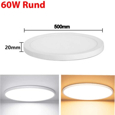 LED Deckenlampe Panel Deckenleuchte Schlafzimmer Bad Wohnzimmer Flur lampe IP44