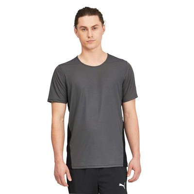 

Тренировочная футболка Puma Favorite Session с круглым вырезом и коротким рукавом, мужская, размер  Athle, Grey, Puma Favorite Session Crew Neck Short Sleeve Training T-Shirt