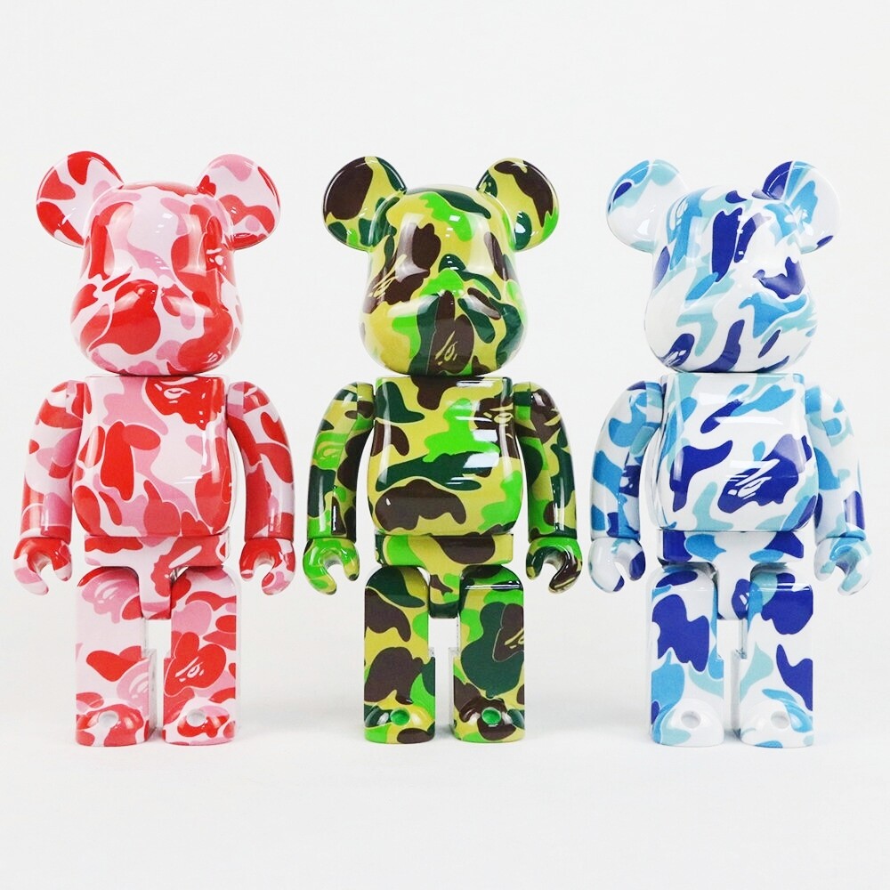 MEDICOM TOY - BAPE CLEAR ABC CAMO SHARK400% 青　3個セット NEW_IMAGE_9ac11970-af9a-412a-