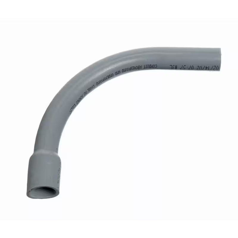 Carlon PVC Conduit Elbow 3 Inch 90 Degree Schedule 40 Electrical Conduit Bend