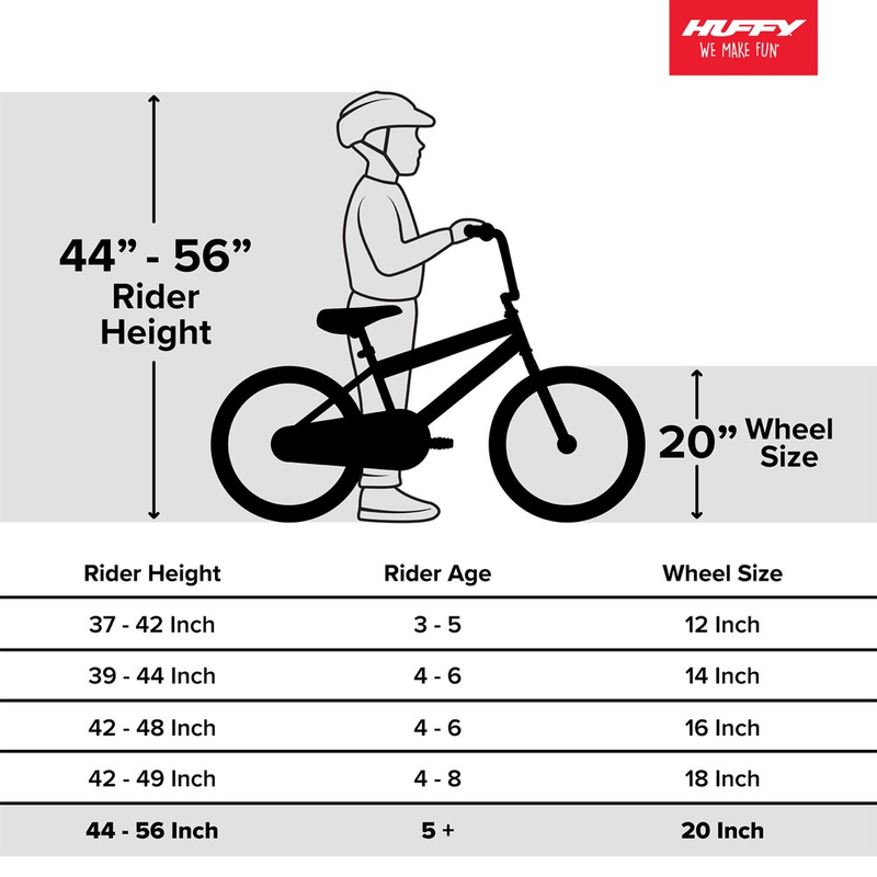 BOYS KIDS BIKE 20 Inch Wheels BMX Bicycle Ages 5-9 Blue