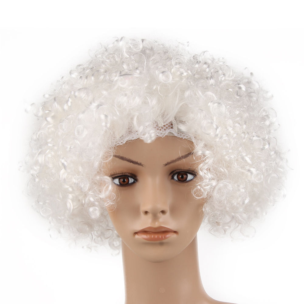 Disco Costume Wigs and Facial Hair