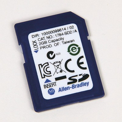 1784-SD2 AB 2 GB SECURE DIGITAL CARD 61259887612 GENUINE