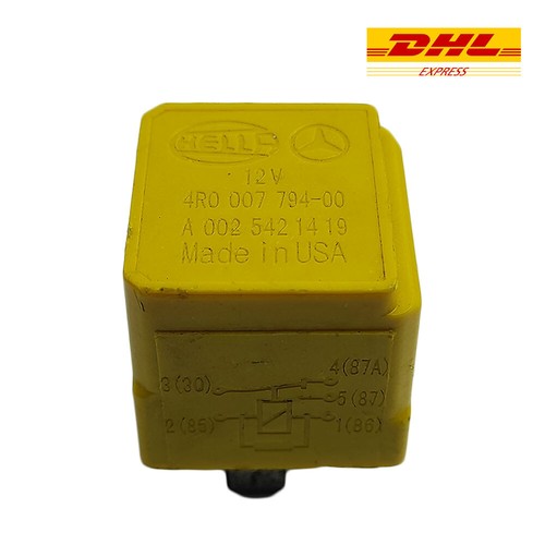 MERCEDES A 002 542 14 19 Washer Pump Relay HELLA 4rd 931 680