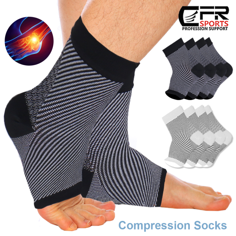 S Plantar Fasciitis Foot Arch Ankle Support Brace