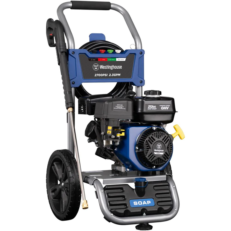 Westinghouse Axial Cam Pump Pressure Washer Gas Powered Quick Connect Tip 4Cycle