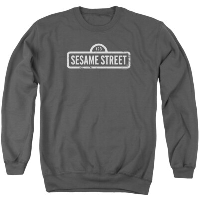 Sesame Street ''One Color Logo'' Pullover Hoodie, Sweatshirt or Long Sleeve Tee